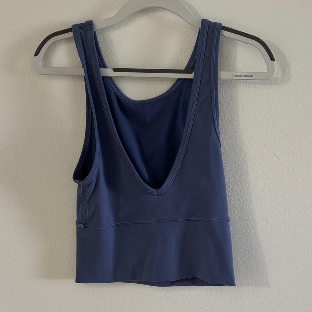 lululemon athletica Blue Tank Top